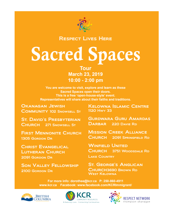 Sacred Spaces Tour